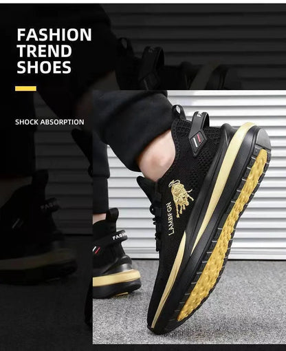 Baskets Homme Été 2025 – Sneakers Noires à Bout Rond | Chaussures Respirantes Tendance Printemps/Été
🚚 Livraison rapide en 8 à 12 jours ouvrés depuis la France FelizShop