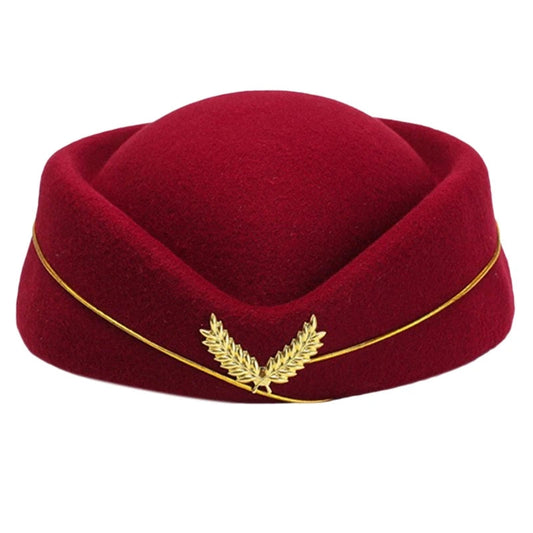 Chapeau Hôtesse de l’Air – Accessoire Uniforme & Cosplay Élégant Femme FelizShop