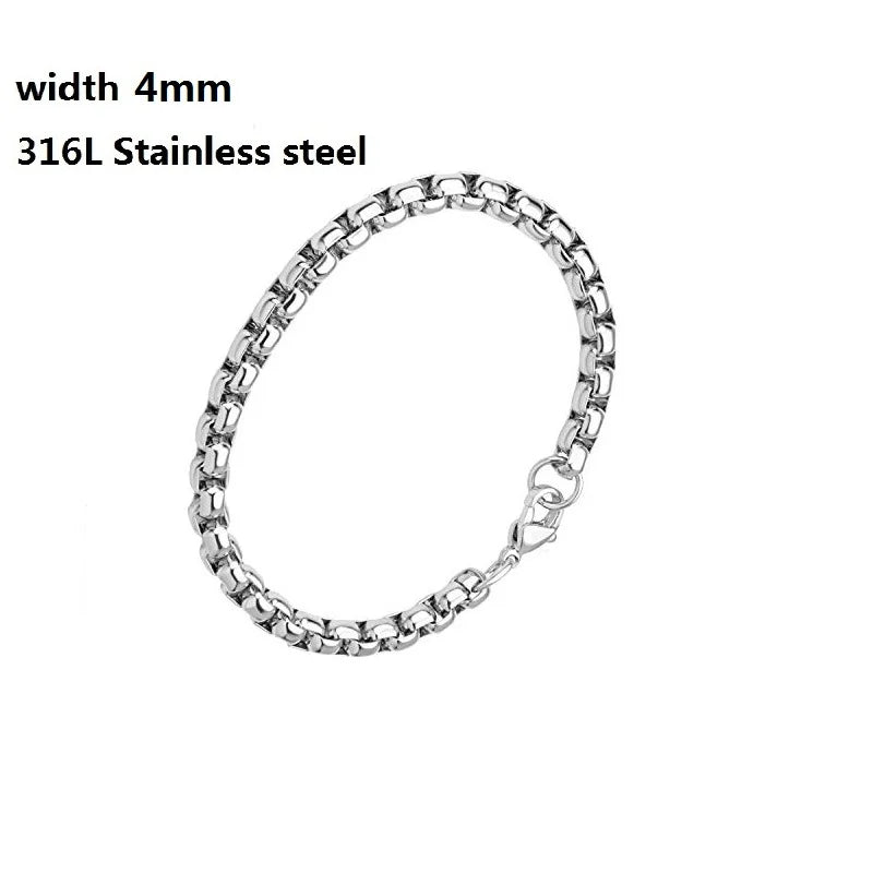 Bracelet Chaîne Cubaine en Acier Inoxydable 316L – Style Figaro Unisexe – Bijou Vintage & Tendance🚚 Livraison rapide en 8 à 12 jours ouvrés depuis la France FelizShop