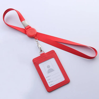 Multifunctional Retractable Lanyard Card Holder PU Badges Set For ID Name Card Business Name Tag Student ID Card Neck Rope
🚚Livraison gratuite rapide et sécurisé FR FelizShop