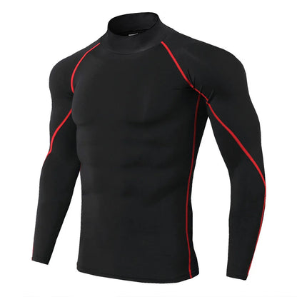 T-shirt de Sport Homme à Manches Longues – Haut de Compression Séchage Rapide, Idéal pour le Fitness, la Musculation, le Running et le Training🚚 Livraison rapide en 8 à 12 jours ouvrés depuis la France FelizShop
