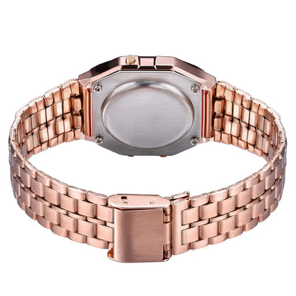 Montre Digitale LED 2025 – Sport & Waterproof – Unisexe, Style Moderne & Finition Dorée🚚 Livraison rapide en 8 à 12 jours ouvrés depuis la France FelizShop