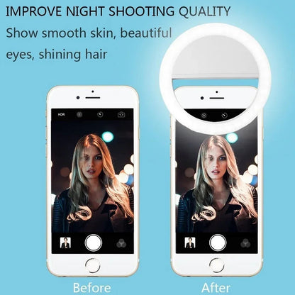 Lumière Anneau LED Selfie avec Recharge USB – Éclairage d’Ombre pour iPhone et Smartphones, Amélioration des Selfies en Basse Lumière

🚚 Livraison rapide en 8 à 12 jours ouvrés depuis la France ou nos entrepôts FelizShop