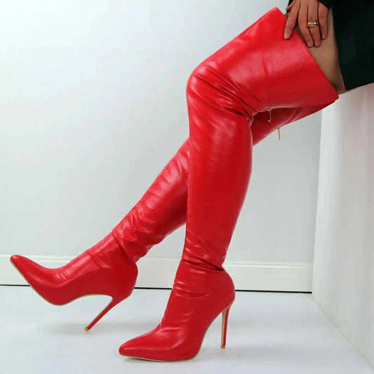 Cuissardes Femme Grande Taille (40-46) – Talons Hauts 11 cm – Fermeture Éclair à l’Arrière – Bottes Mode Élégantes et Tendance
🚚Livraison gratuite rapide et sécurisé FR FelizShop