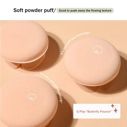 BB Cream Air Cushion – Fond de Teint Hydratant & Unifiant avec Houppette Papillon | Anti-Brillance, Waterproof & Éclaircissant🚚 Livraison rapide 5 à 10 jours ouvrés FelizShop