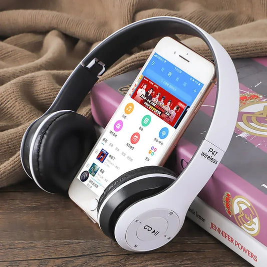 Casque Sans Fil Bluetooth 5.0 – Pliable, Basses Puissantes & Carte Mémoire | Avec Micro🚚 Livraison rapide en 8 à 12 jours ouvrés depuis la France FelizShop