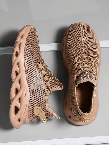 Chaussures de sport homme pour course et jogging — Sneakers décontractées noires ou marron — Mesh respirant, légères, absorption des chocs — Chaussures tennis et outdoor femme🚚 Livraison rapide en 8 à 12 jours o FelizShop