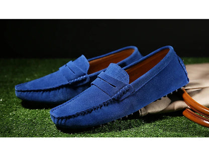 Chaussures homme 38–50 – Chaussures décontractées en cuir véritable – Mocassins tendance pour homme – Slip-on, chaussures plates pour conduite🚚 Livraison rapide en 8 à 12 jours ouvrés depuis la France FelizShop