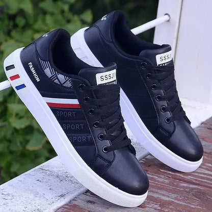 Baskets Décontractées Homme – Chaussures Plates en Similicuir Respirant, Légères et Confortables, Style Sport Chic, Coloris Blanc
🚚 Livraison rapide en 8 à 12 jours ouvrés depuis la France FelizShop