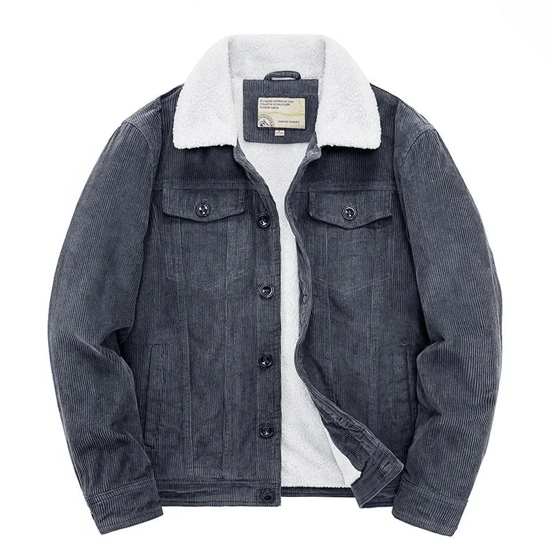Blouson Homme Hiver – Velours Côtelé, Doublure Polaire & Coupe Décontractée
🚚Livraison rapide gratuite et sécurisée FelizShop