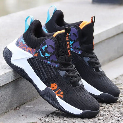 Chaussures de Basketball pour Homme – Baskets de Sport à Amorti, Confortables et Résistantes, Sneakers Jeunesse pour le Jeu et l’Entraînement🚚 Livraison rapide en 8 à 12 jours ouvrés depuis la France FelizShop
