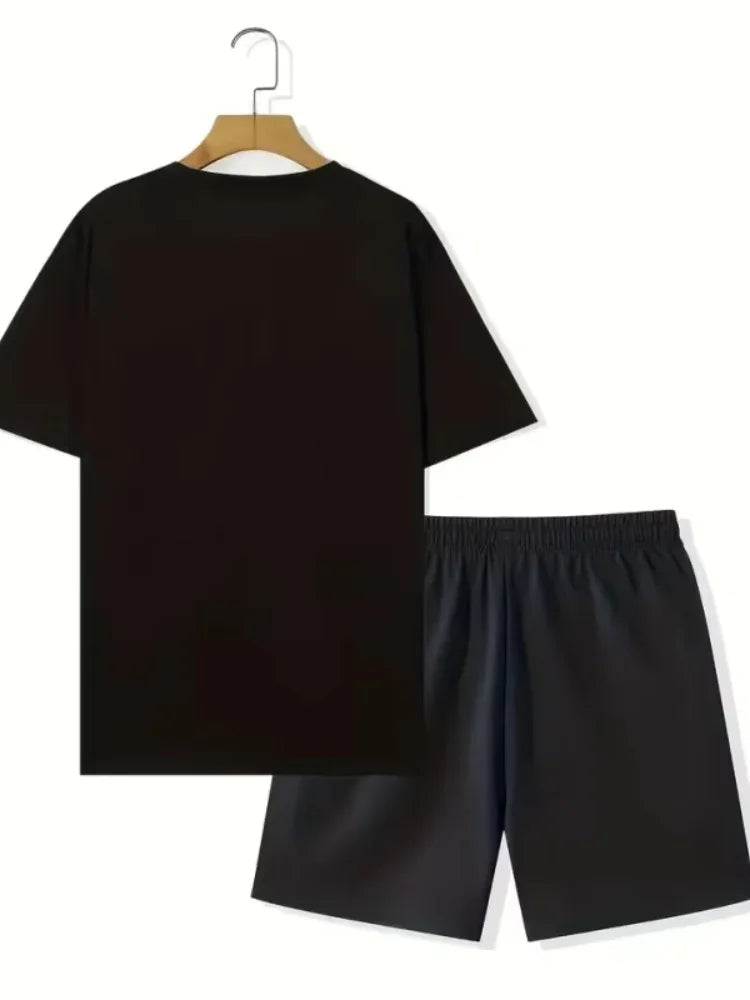 Ensemble Été 2025 Homme – T-Shirt + Short Imprimé Ours – Style Streetwear & Respirant🚚 Livraison rapide en 8 à 12 jours ouvrés depuis la France FelizShop