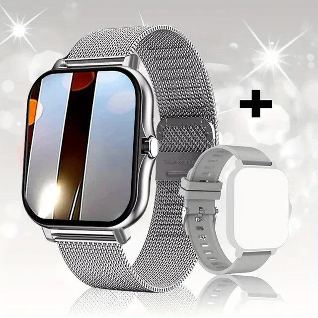 Montre connectée sport 1,83'' — Montre fitness, suivi santé, étanche, appels sans fil — Pour hommes et femmes — Compatible iOS, Xiaomi (2025)🚚 Livraison rapide en 8 à 12 jours ouvrés depuis la France FelizShop