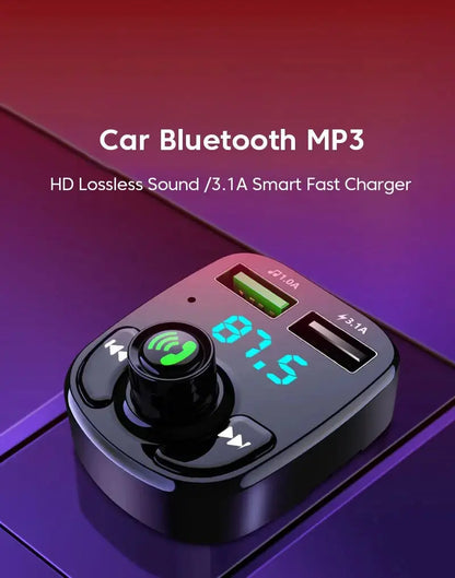 Transmetteur FM Bluetooth 5.0 avec Chargeur Voiture – LED, MP3, Appels Mains Libres & Double USB (QC3.0 + Type-C 🚚 Livraison rapide en 8 à 12 jours ouvrés depuis la France ou nos entrepôts européens 🇫🇷
✨ Suiv FelizShop