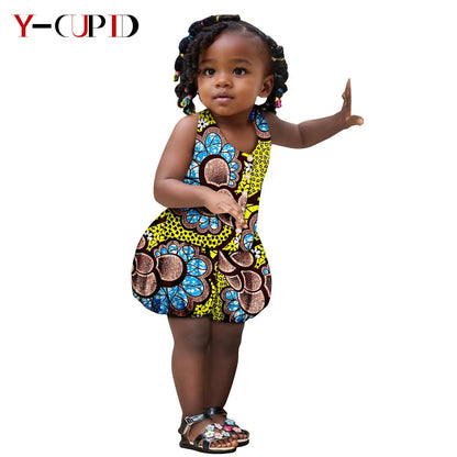 Ensemble Africain Bébé Fille – Top & Short FelizShop