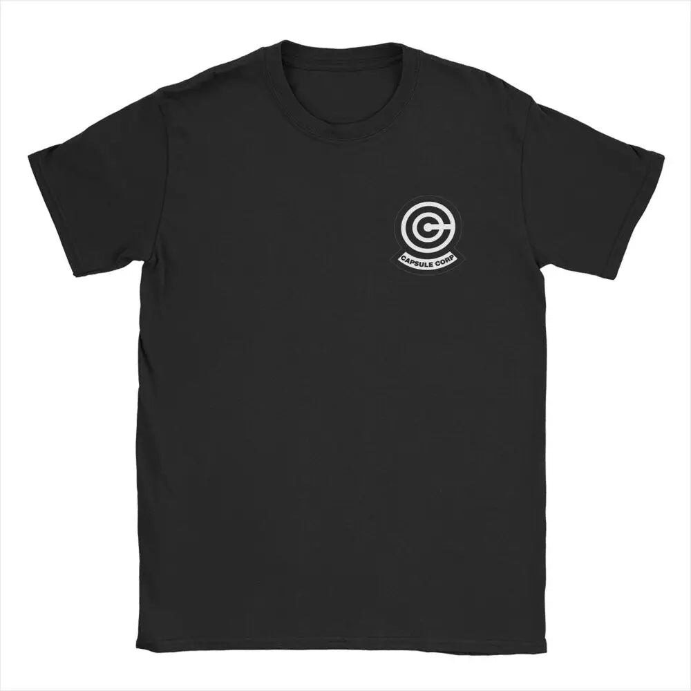 T-shirt Homme Capsule Corp – 100% Coton – Style Geek & Décontracté🚚 Livraison rapide en 8 à 12 jours ouvrés depuis la France FelizShop