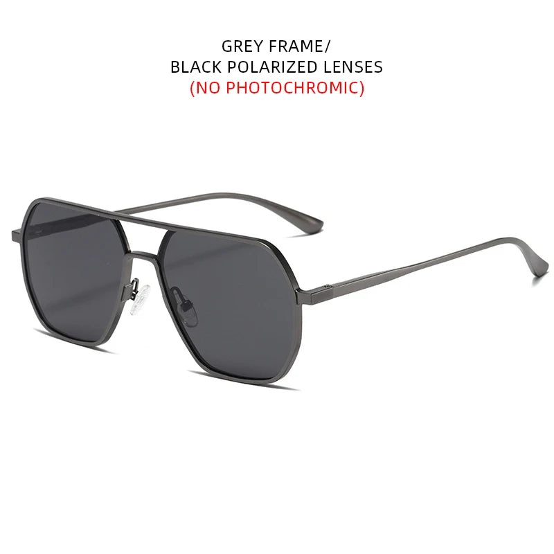 Lunettes de Soleil Photochromiques de Luxe – Polarisées & Anti-Éblouissement – Unisexe UV400🚚 Livraison rapide en 8 à 12 jours ouvrés depuis la France FelizShop
