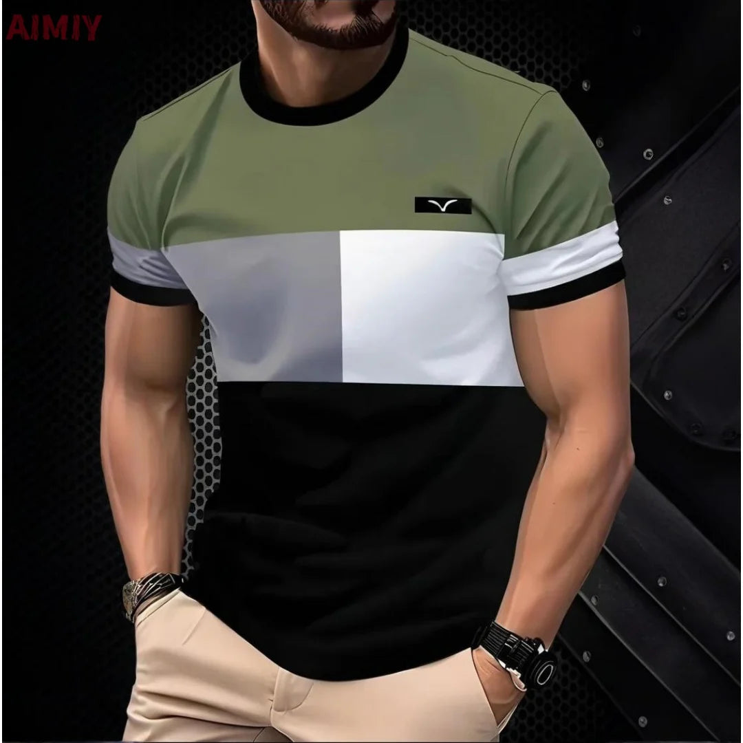 T-shirt Oversize Homme – Rayé & Décontracté
M à XXL – coupe large oversize
 coton mélangé respirant
 manches courtes, rayures imprimées
pour le printemps/été 🚚 Livraison rapide en 8 à 12 jours ouvrés depuis FelizShop