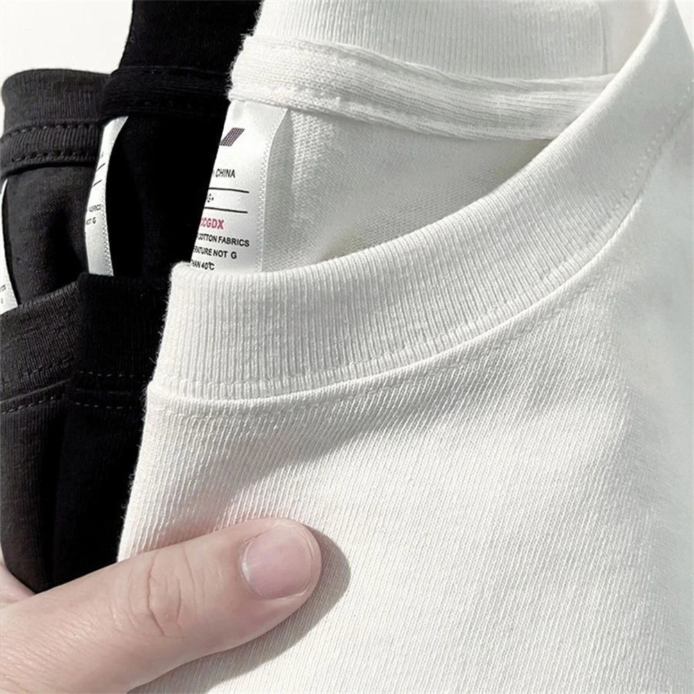 T-shirt Unisexe d’Été en Coton – Col Rond Uni🚚 Livraison rapide en 8 à 12 jours ouvrés depuis la France FelizShop