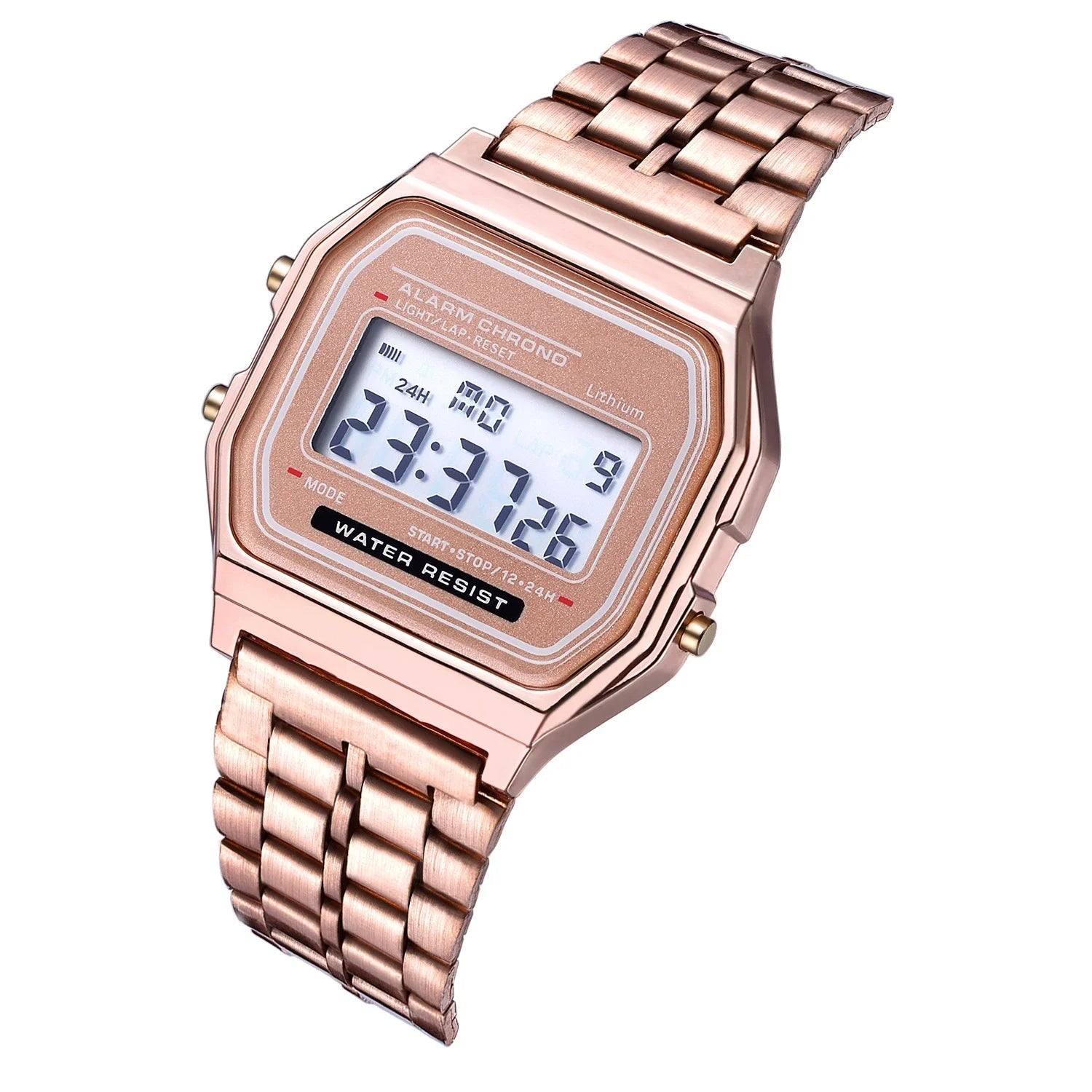 Montre Digitale LED 2025 – Sport & Waterproof – Unisexe, Style Moderne & Finition Dorée🚚 Livraison rapide en 8 à 12 jours ouvrés depuis la France FelizShop