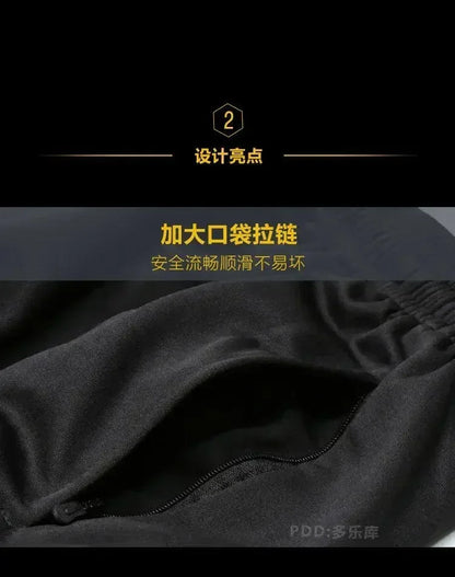 Pantalon de Sport Décontracté Homme – Automne, Séchage Rapide, Taille Élastique & Poches Imprimées🚚 Livraison rapide en 8 à 12 jours ouvrés depuis la France FelizShop