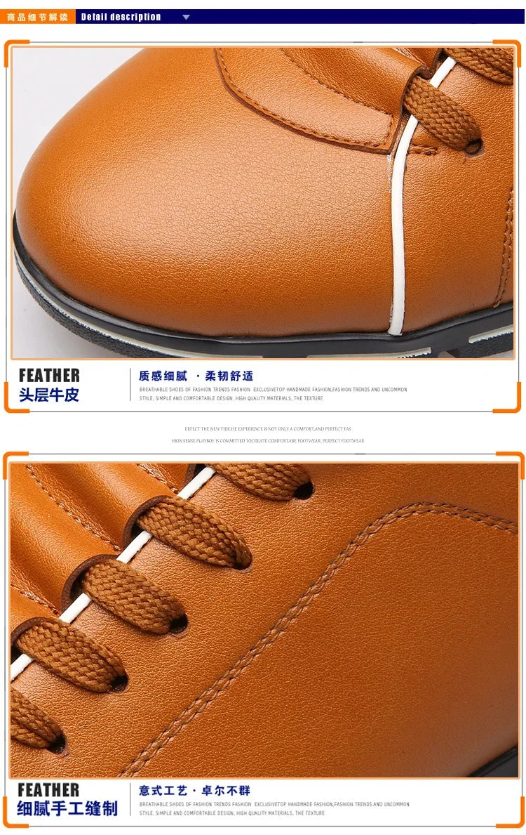 Chaussures casual pour homme — Nouveau style britannique élégant — Chaussures plates confortables et résistantes, pour toutes saisons, banquets ou usage quotidien🚚 Livraison rapide en 8 à 12 jours ouvrés depuis la FelizShop