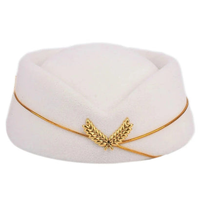 Chapeau Hôtesse de l’Air – Accessoire Uniforme & Cosplay Élégant Femme FelizShop