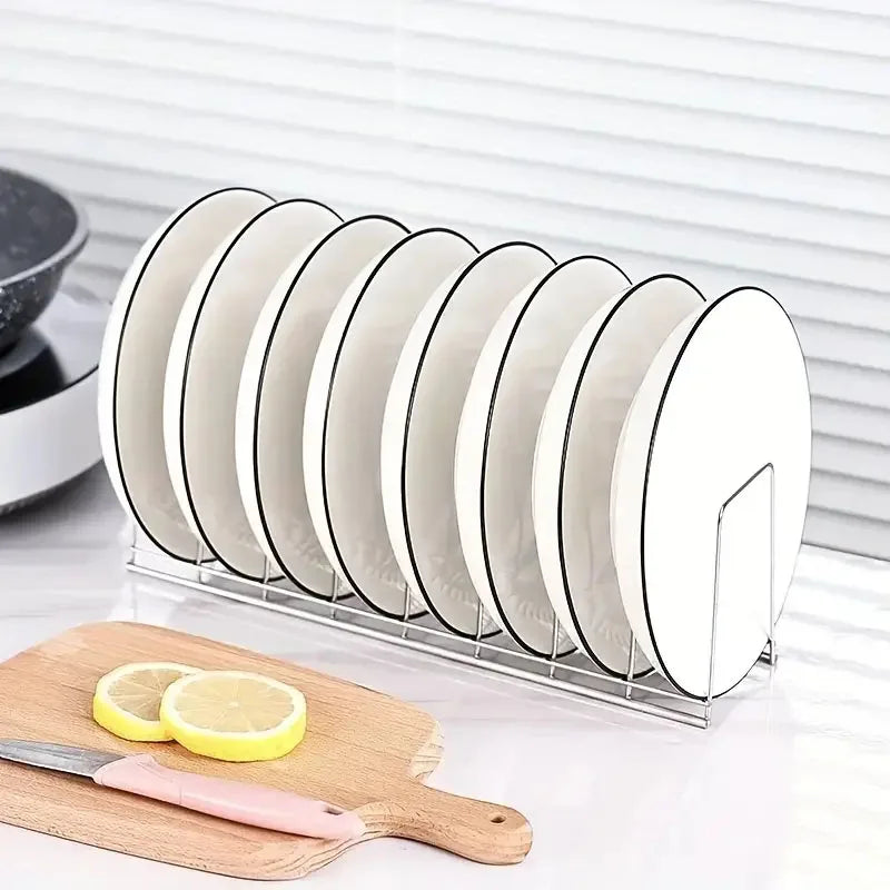 Égouttoir Assiettes Inox – Support de Vaisselle Multifonction | Organisateur Cuisine pour Couvercles, Bols & Ustensiles
Livraison gratuite et rapide partout en France FelizShop