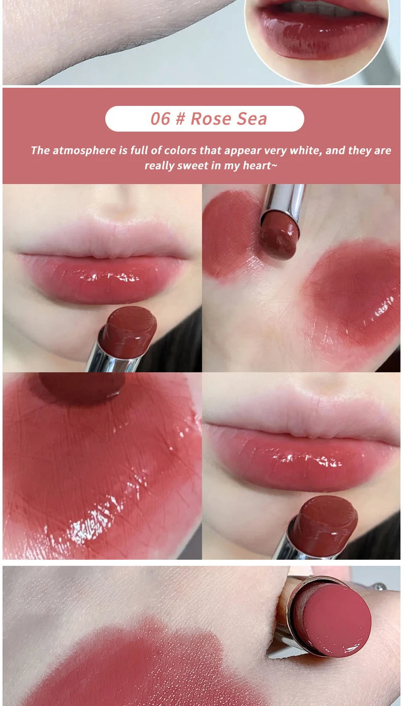 Rouge à Lèvres Hydratant Ultra Léger – Non-Transfert & Texture Douce | Fini Naturel et Confortable🚚 Livraison rapide FelizShop