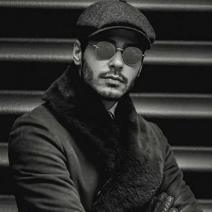 Casquette vintage homme – Chapeau plat style Peaky Blinders, idéal pour le golf, la conduite ou la protection solaire. Pour homme et femme, saisons printemps, été, automne.🚚Livraison gratuite rapide et sécurisé FR FelizShop