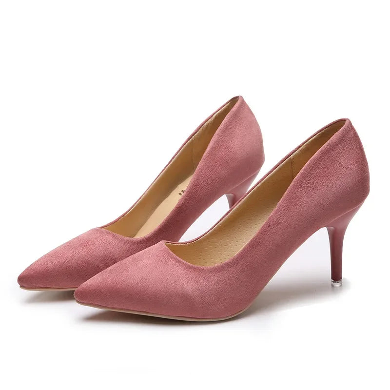 Chaussures Femme Grandes Tailles – Sandales à Talons Hauts 8,5 cm, Élégantes et Sexy avec Motif Léopard, Bout Pointu, Mode 2025🚚 Livraison rapide en 8 à 12 jours ouvrés depuis la France FelizShop
