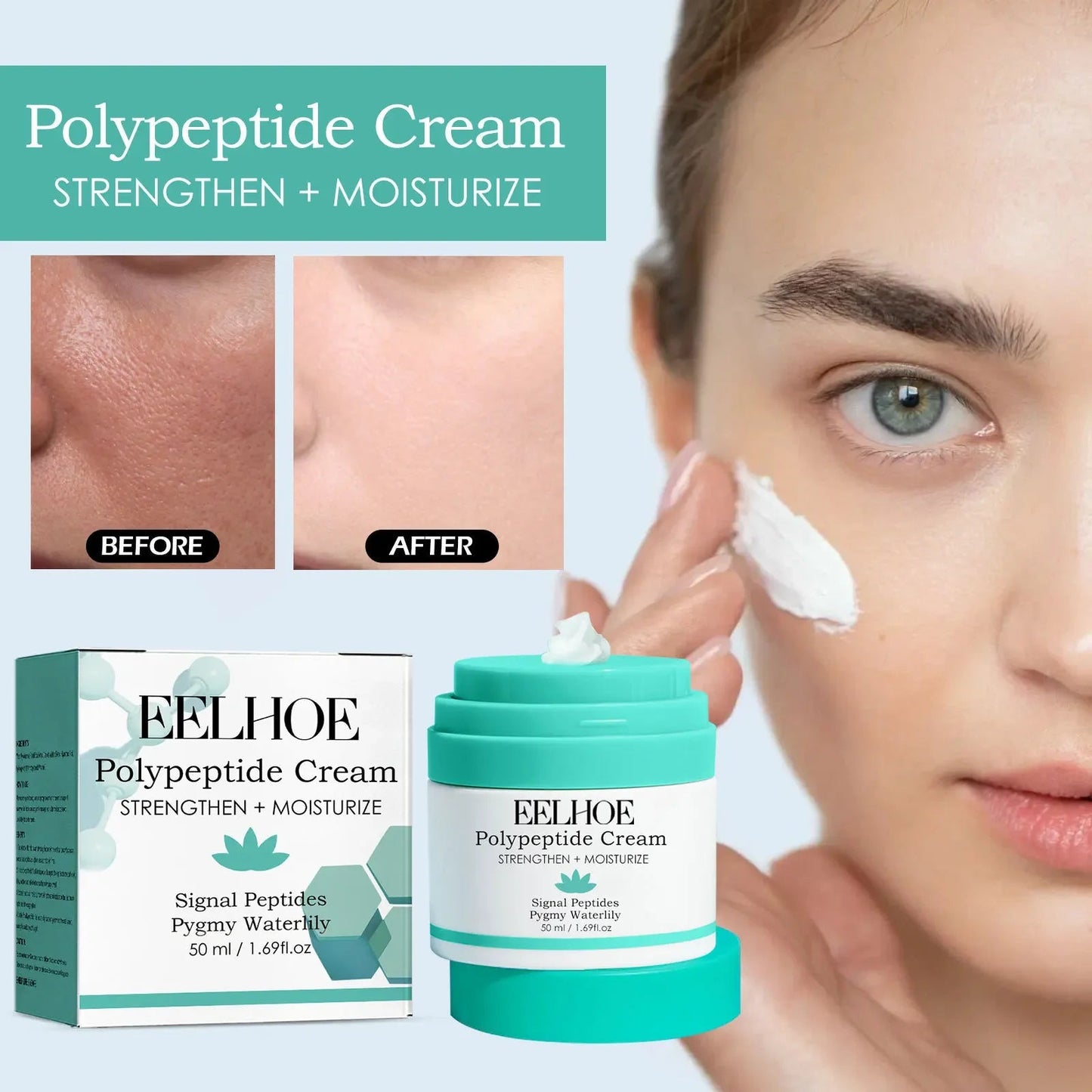 Coffret Soin Visage EELHOE – Crème Protini, Lala Retro, Huile Marula & Sérum Visage | Routine Complète Anti-Âge & Hydratation🚚 Livraison rapide FelizShop