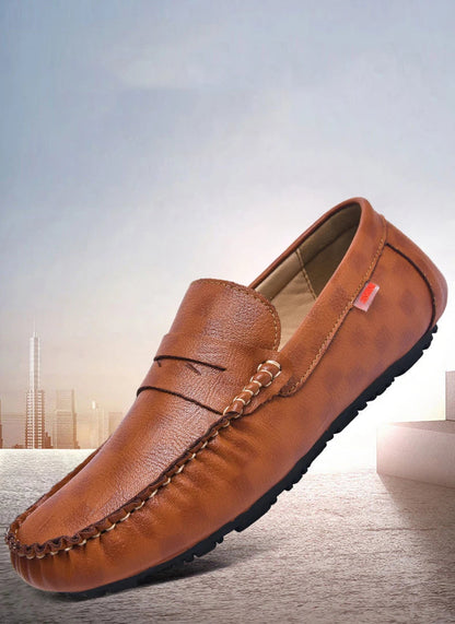Mocassins Homme Cuir – Chaussures Décontractées à Enfiler | Loafers Style Bateau Haut de Gamme (Taille 38 à 47)🚚 Livraison rapide en 8 à 12 jours ouvrés depuis la France FelizShop