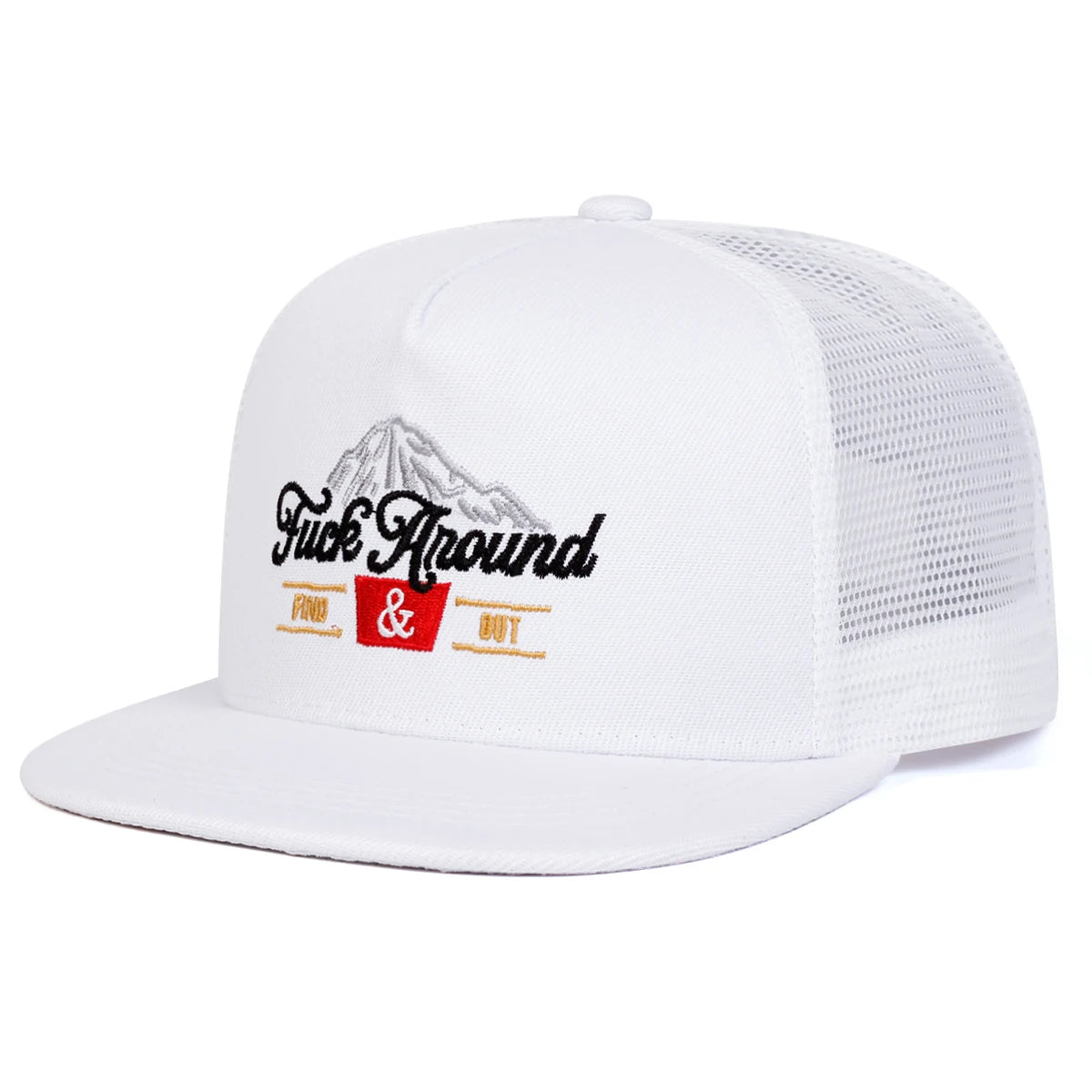 Casquette unisexe ANOUND avec broderie lettres – Style hip-hop – Casquette filet réglable pour le printemps et l’été – Casquette de baseball décontractée, protection solaire, sport 🚚 Livraison rapide FelizShop