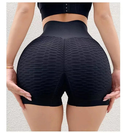 Women Sport Shorts High Waist Push Up Booty Workout Short Sexy Tummy Control Yoga Tights Seamless Fitness Hip Lifting Sportswear FelizShop