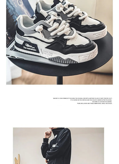 Baskets Chunky Homme 2025 – Sneakers Streetwear à Semelle Épaisse Antidérapante | Style Tendance Jeune & Urbain🚚 Livraison rapide en 8 à 12 jours ouvrés depuis la France FelizShop