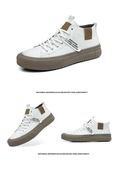 Sneakers Homme 2024 – Chaussures en Cuir Haut de Gamme à Lacets | Style Luxe & Semelle Rehaussante
🚚 Livraison rapide en 8 à 12 jours ouvrés depuis la France FelizShop