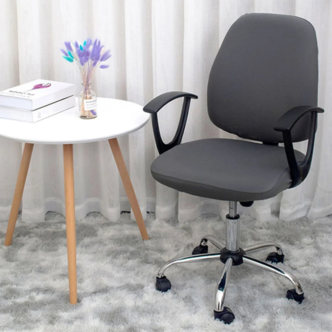 Housse Extensible pour Chaise de Bureau – Confort, Protection & Style🚚Livraison gratuite rapide et sécurisé FR FelizShop