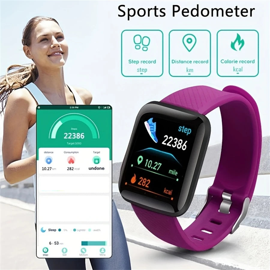 Montre connectée pour hommes et femmes — Montre bracelet Bluetooth, musique, sport, suivi santé, bracelet fitness, montre digitale
🚚 Livraison rapide en 8 à 12 jours ouvrés depuis la France FelizShop