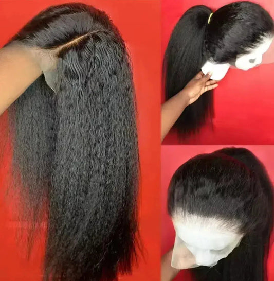 Perruque Synthétique Lisse 13x4 – Sans Colle, Pré-Coiffée, Résistante à la Chaleur | Volume 180%, Style Élégant et Naturel
🚚Livraison gratuite rapide et sécurisé FR FelizShop