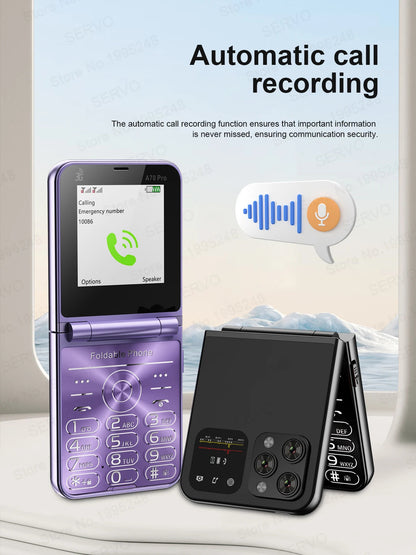 SERVO A70 PRO – Téléphone à Clapet 3G Double SIM avec Radio, Flash & Plus !
🚚Livraison gratuite rapide et sécurisé FR - FelizShop
