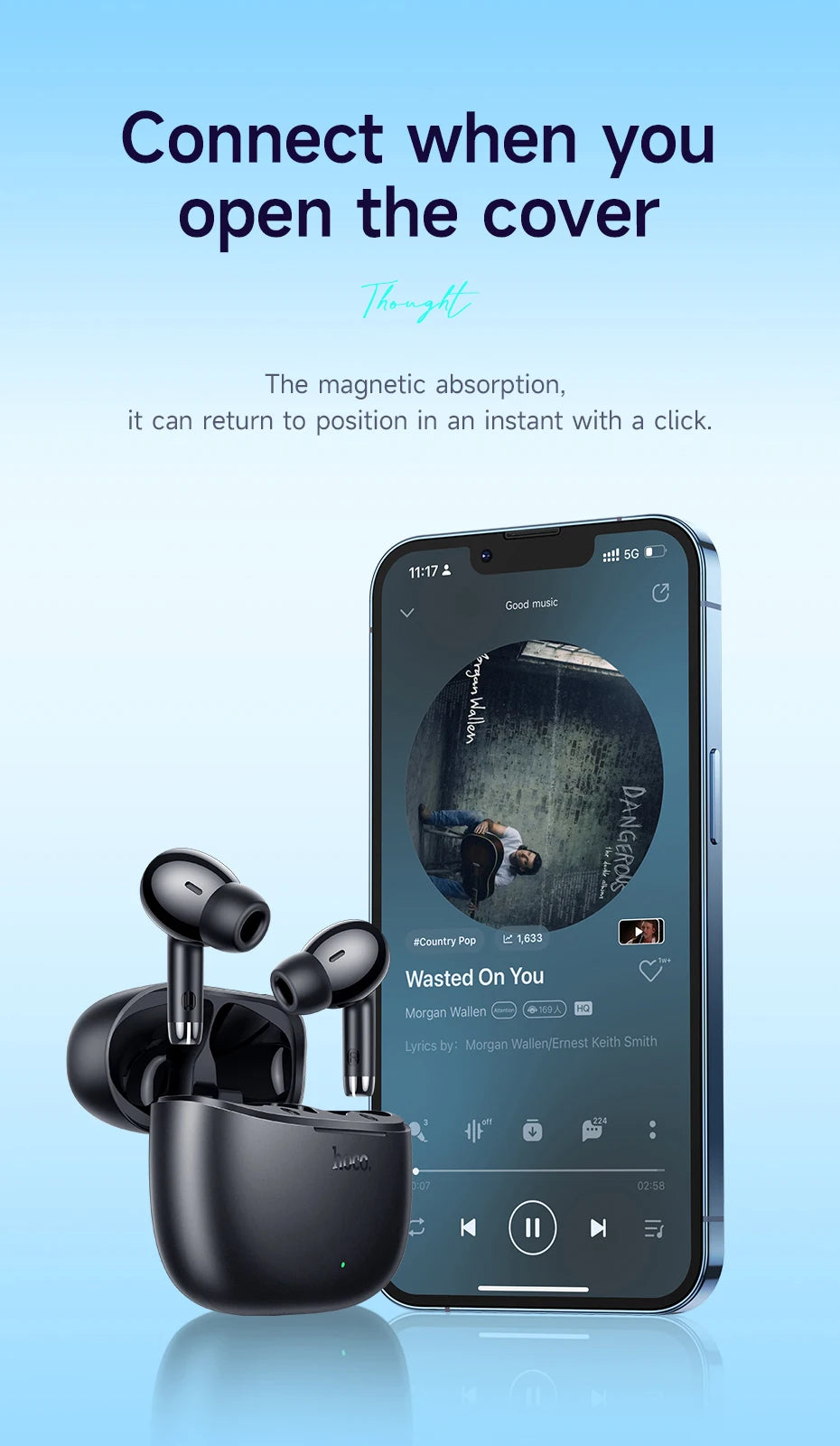EQ2 Écouteurs Sans Fil TWS – Bluetooth, Étanches & Contrôle Tactile | Micro HD & Appels Clairs🚚 Livraison rapide en 8 à 12 jours ouvrés depuis la France FelizShop