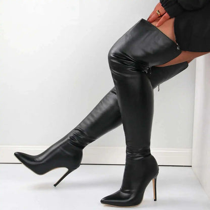 Cuissardes Femme Grande Taille (40-46) – Talons Hauts 11 cm – Fermeture Éclair à l’Arrière – Bottes Mode Élégantes et Tendance
🚚Livraison gratuite rapide et sécurisé FR FelizShop