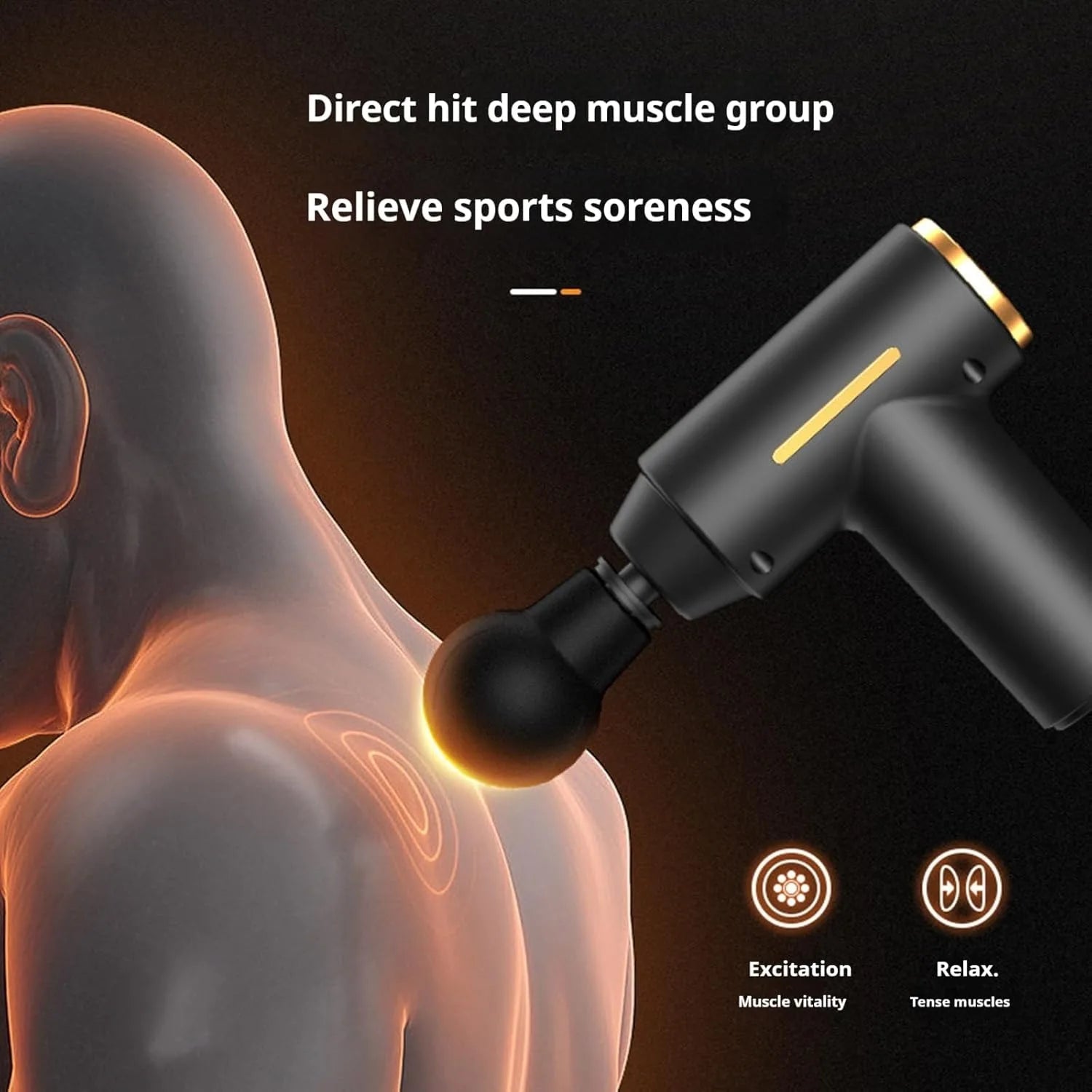 Pistolet de massage fascia électrique — Massage par percussion pour le corps, le cou, le dos — Relaxation musculaire profonde, outil de fitness pour les épaules
🚚 Livraison rapide en 8 à 12 jours ouvrés depuis la F FelizShop
