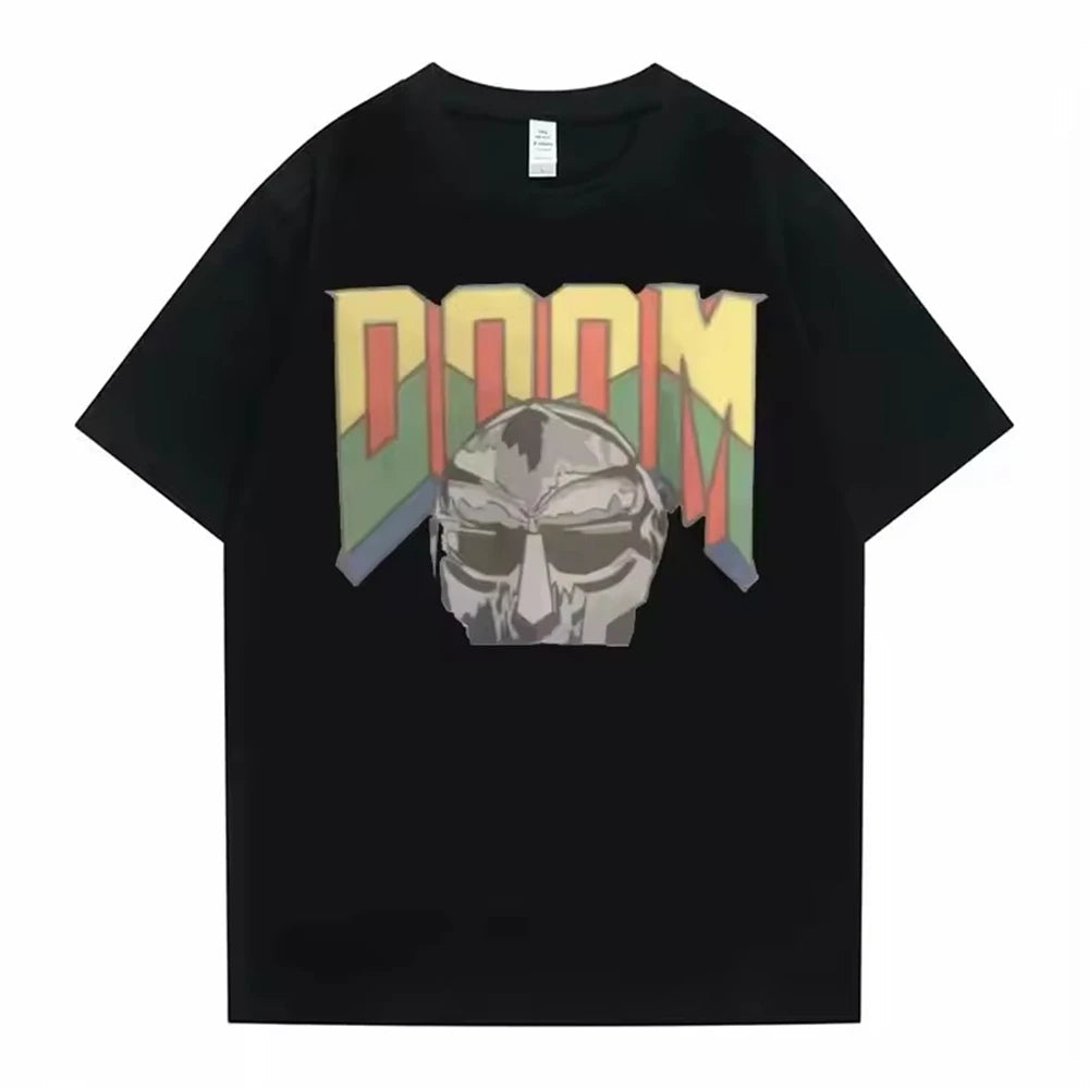 T-shirt Graphique MF DOOM x Madlib – Impression Double Face – Unisexe, Style Streetwear🚚 Livraison rapide en 8 à 12 jours ouvrés depuis la France FelizShop