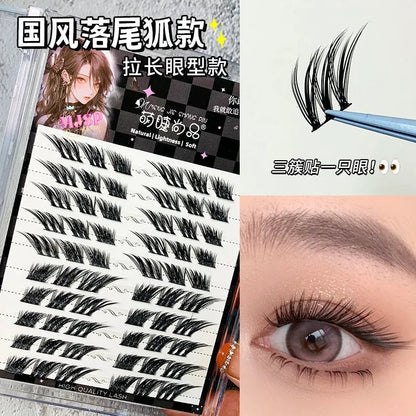 Faux-cils Segments Effet Fox Eyes – Regard Allongé & Naturel🚚Livraison gratuite rapide et sécurisé FR - FelizShop