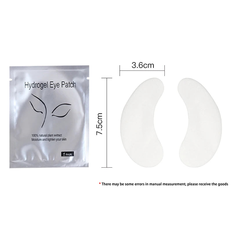 Patchs Hydrogel pour Cils – 50 Pièces | Tampons Isolants Hydratants pour Soins des Yeux & Extensions de Cils – Masques Anti-Fatigue Jetables
🚚 Livraison rapide FelizShop