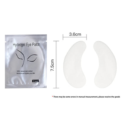 Patchs Hydrogel pour Cils – 50 Pièces | Tampons Isolants Hydratants pour Soins des Yeux & Extensions de Cils – Masques Anti-Fatigue Jetables
🚚 Livraison rapide FelizShop