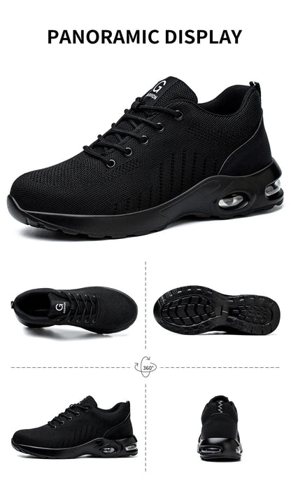 Chaussures de Sécurité Unisexe – Baskets de Travail Respirantes avec Coque en Acier, Résistantes aux Perforations, Confort et Protection
🚚 Livraison rapide en 8 à 12 jours ouvrés depuis la France FelizShop