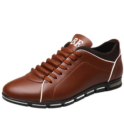Chaussures casual pour homme — Nouveau style britannique élégant — Chaussures plates confortables et résistantes, pour toutes saisons, banquets ou usage quotidien🚚 Livraison rapide en 8 à 12 jours ouvrés depuis la FelizShop